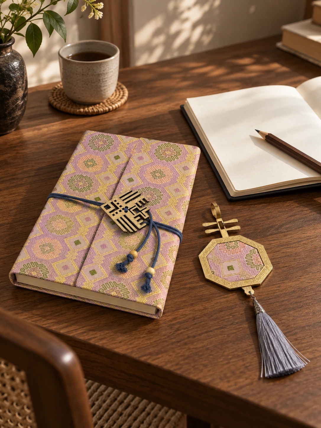 Brocade Desk Gift Set in context