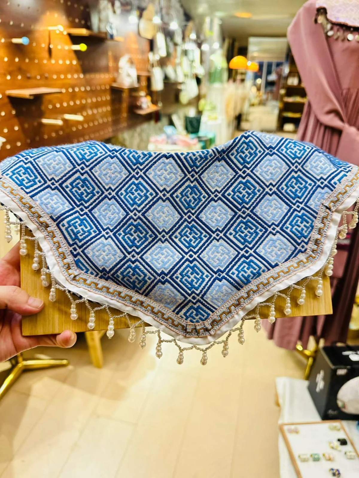 Blue Cloud Collar — Supplier photograph